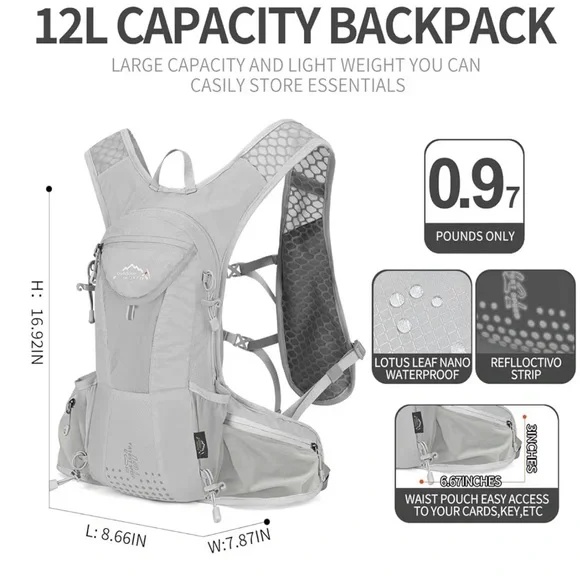 Hydration Pack Backpack - Picture 2 of 7